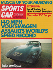 SPORTS CAR GRAPHIC 1970 JAN - ABARTH, FIAT 124 SPORT & DINO, MANGUSTA*